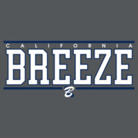 Breeze23 Youth Sport Wick Hooded Sweatshirt - Charcoal Design